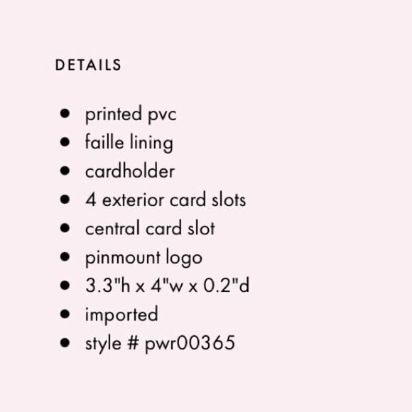 KATE SPADE PAPER BOATS CARDHOLDER IN SQUID INK - Picture 6 of 9